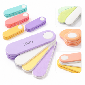 4-in-1 Swivel Pocket Manicure Tool with Folding Abrasive Blades